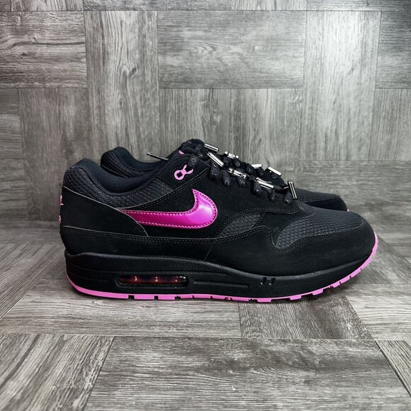 Nike Air Max 1 PRM Men's size 10 Valentine's Day Black HV2302-001 - Picture 1 of 9